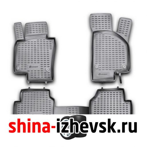Коврик Autofamily коврик в салон полиуретановый черный для VOLLKSWAGEN Passat B6 2005-2008 в Ижевске